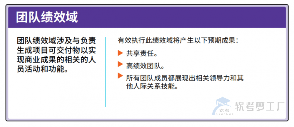 图片[3]-软考高项：8大绩效域知识精华