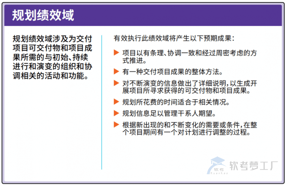 图片[5]-软考高项：8大绩效域知识精华